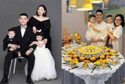 Em gái Quang Vinh cực giàu, làm sinh nhật cho con chuẩn rich kid