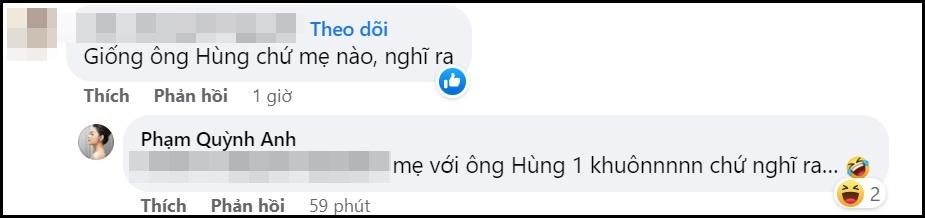Phạm Quỳnh Anh nói con y mẹ, dân mạng bổ sung một người-4
