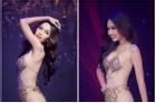 Thí sinh Hoa hậu Hòa bình ở Thái Lan trình diễn váy dạ hội phản cảm
