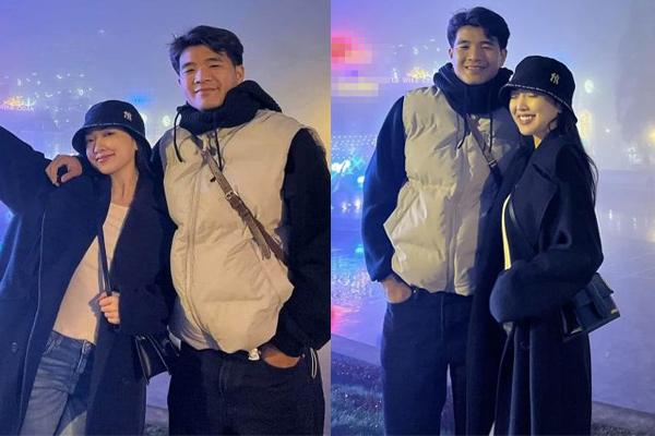 Vợ tiền đạo Hà Đức Chinh sắc vóc như hoa nở rộ, ngày càng đẹp mặn mà sau kết hôn-5