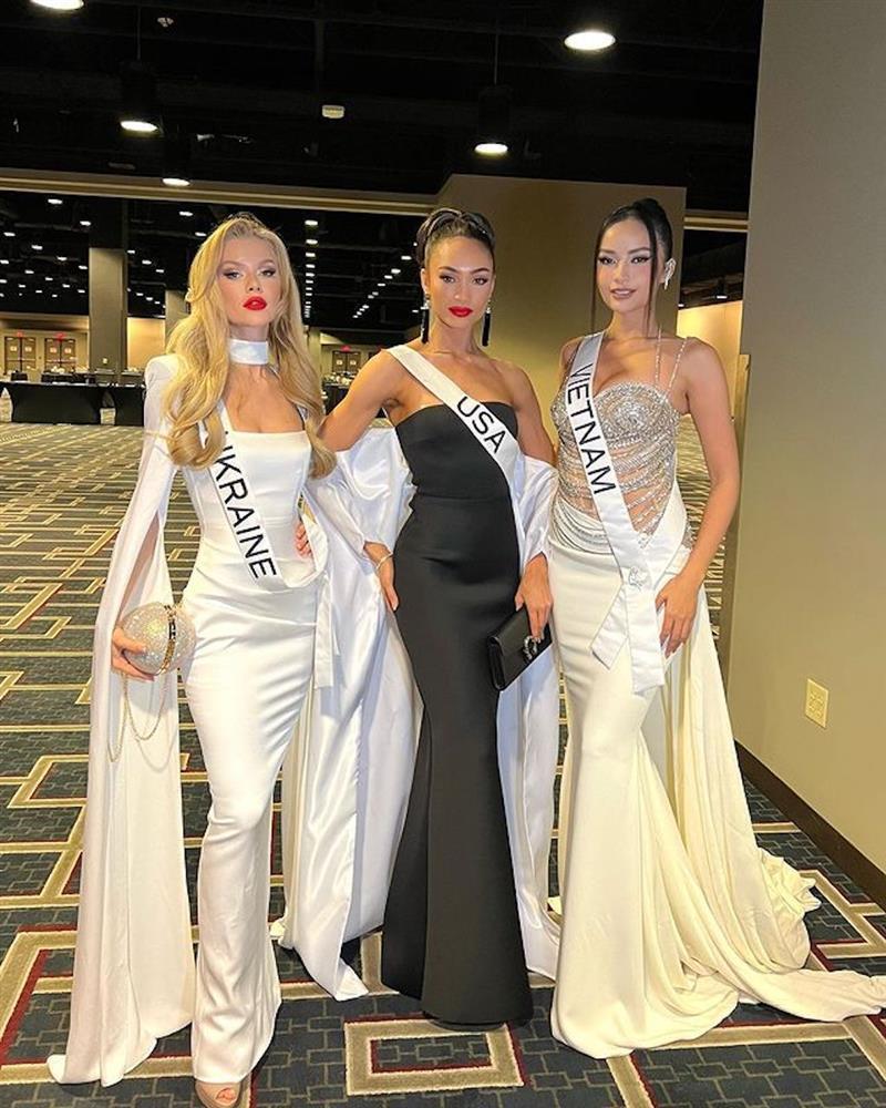 Phản ứng của Miss Universe 2022 khi gặp Ngọc Châu ở sân bay-2