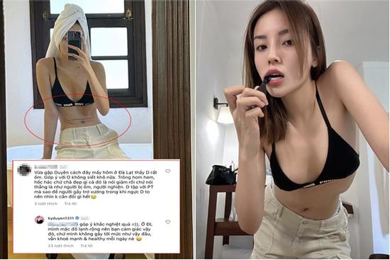 Kỳ Duyên phản ứng khi bị nhận xét 'hốc hác như nghiện'