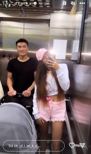 Lộ ảnh cận Bùi Tiến Dũng thân thiết, cưng chiều em vợ 5 tuổi-1