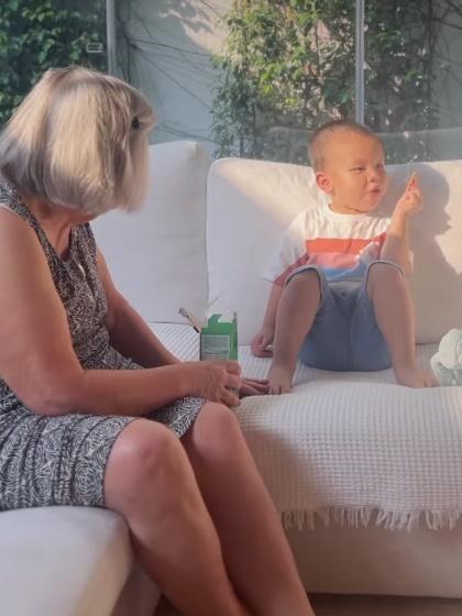 Các con Hồ Ngọc Hà vui chơi cuối tuần cùng ông bà nội-3