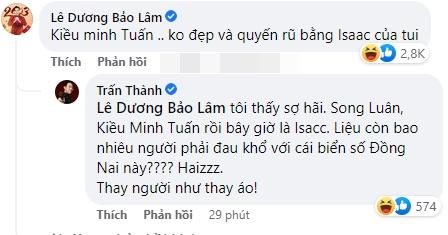 Showbiz Việt ngày 25/2: Trấn Thành sợ hãi Lê Dương Bảo Lâm-2