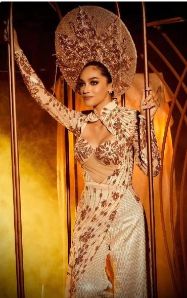 Thí sinh Miss Grand Thái hứng chỉ trích vì mặc áo dài phản cảm-1