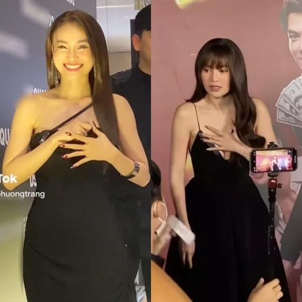 Lan Ngọc suýt hớ hênh vì hở bạo, phải chỉnh đốn trang phục liên tục-8