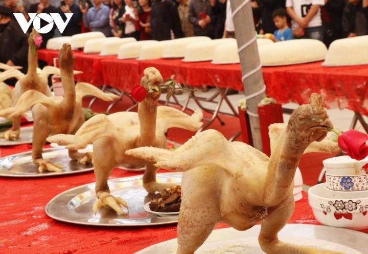 Độc đáo phong tục lễ xôi - gà nhập đình cho đàn ông ở Bắc Ninh-3