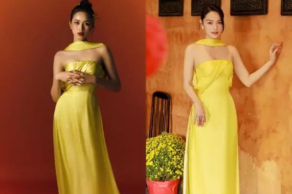 Đỗ Thị Hà cân đẹp chiếc váy từng khiến Minh Hằng bị nghi có tin vui-10