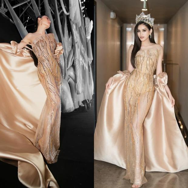 Đỗ Thị Hà cân đẹp chiếc váy từng khiến Minh Hằng bị nghi có tin vui-11