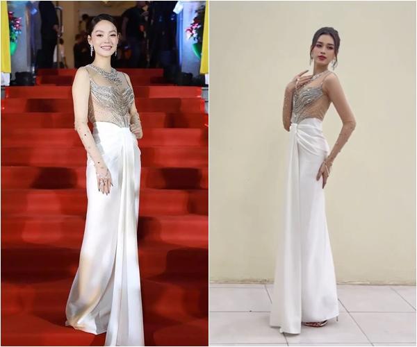 Đỗ Thị Hà cân đẹp chiếc váy từng khiến Minh Hằng bị nghi có tin vui-9