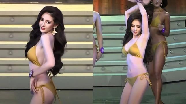 Thí sinh Hoa hậu Hòa bình ở Thái Lan nhảy phản cảm với bikini-2