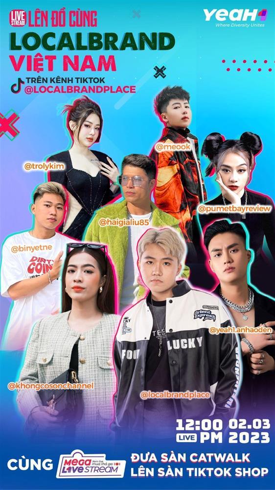 YeaH1 Up đưa sàn catwalk lên TikTok Shop-3