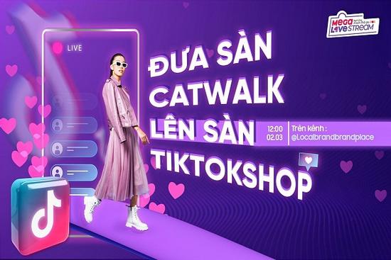 YeaH1 Up đưa sàn catwalk lên TikTok Shop