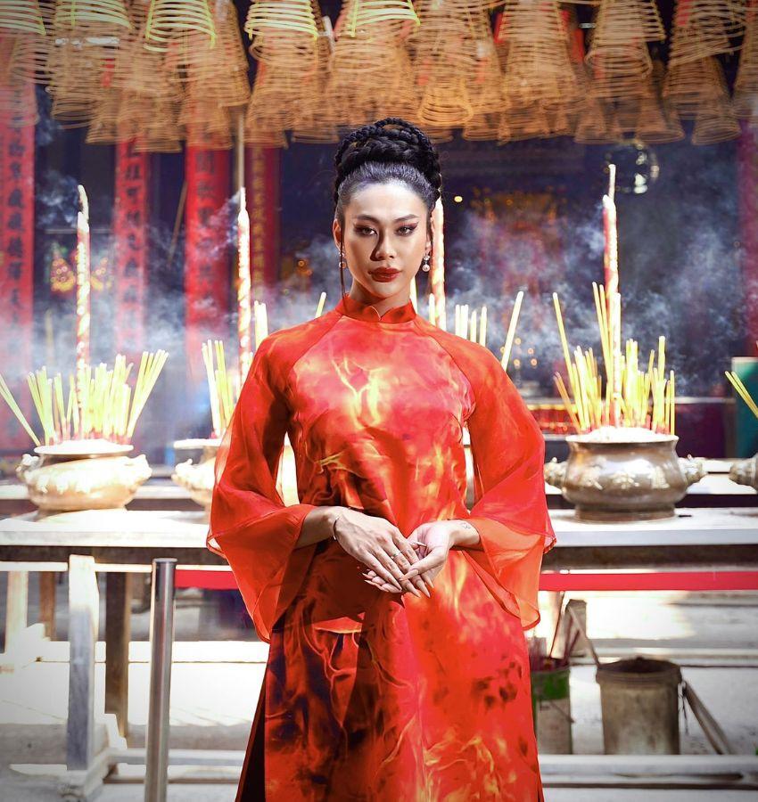 Bông hồng cá tính cao 1m80 nổi bật tại Hoa hậu Chuyển giới Việt Nam-13