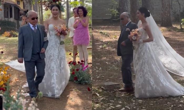 Kathy Uyên và chồng doanh nhân xúc động trong đám cưới lãng mạn tại Đà Lạt-2
