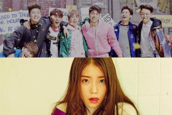 iKON và IU lần đầu mang hit mới lên sân khấu SBS Gayo Daejun