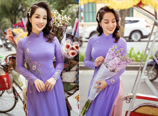 MC Minh Hương Vàng Anh chia tay hàng hiệu, áo dài dạo phố-8