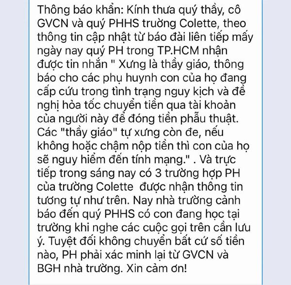 Thêm 1 phụ huynh mất 100 triệu vì kịch bản con cấp cứu ở Chợ Rẫy-1