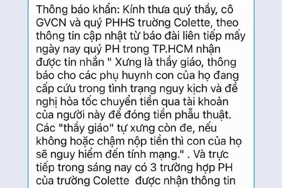 Thêm 1 phụ huynh mất 100 triệu vì kịch bản 'con cấp cứu ở Chợ Rẫy'