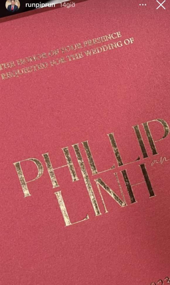 Lộ thiệp cưới của Linh Rin và Phillip Nguyễn-1