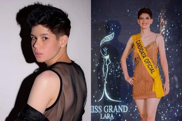 Chàng trai chuyển giới thi Hoa hậu Hòa bình Venezuela-1