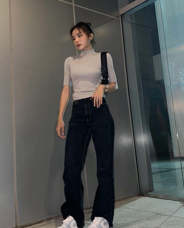 4 kiểu quần jeans chiếm sóng phong cách của các người đẹp Việt-4