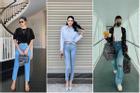 4 kiểu quần jeans 'chiếm sóng' phong cách của các người đẹp Việt