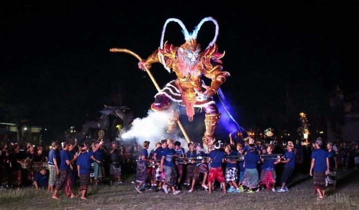 Lễ hội chào đón năm mới ở Bali, nơi làm ồn được cho là phạm pháp-4