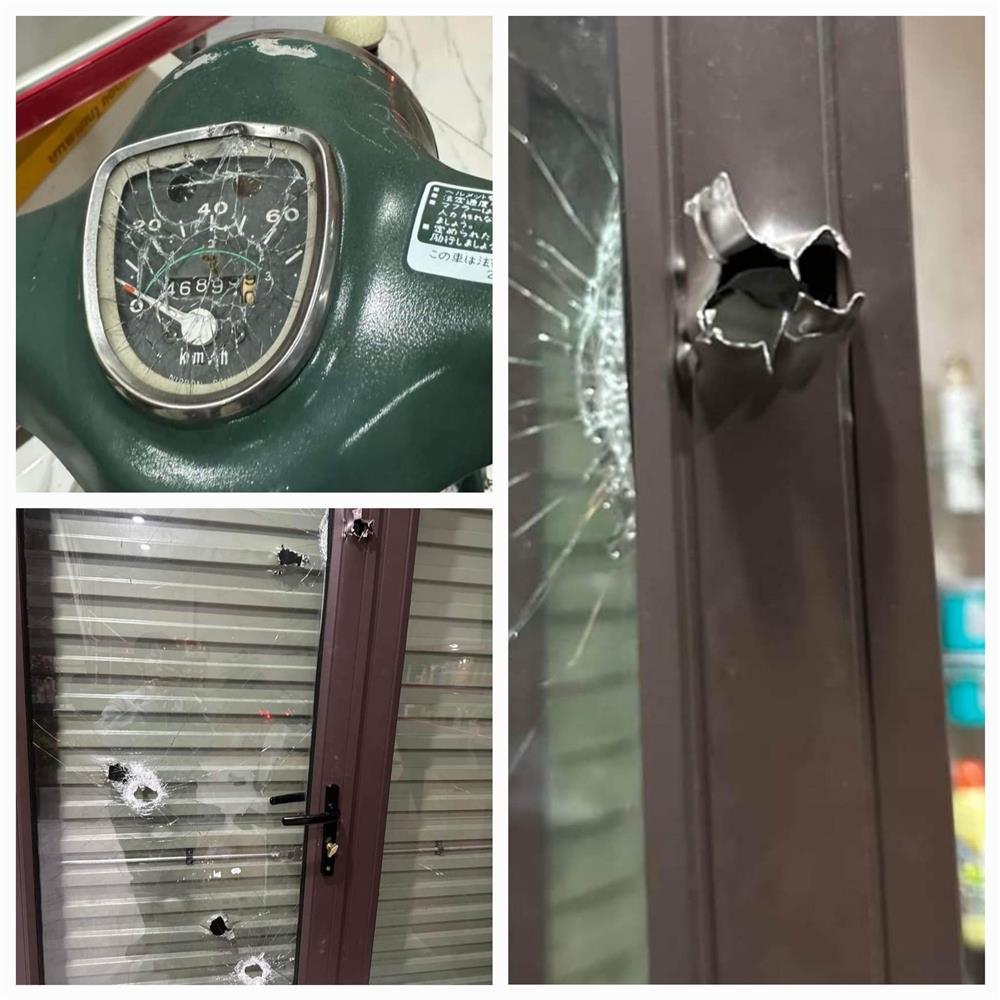 Nổ súng bắn thủng cửa nhà dân lúc rạng sáng ở Hải Dương-4