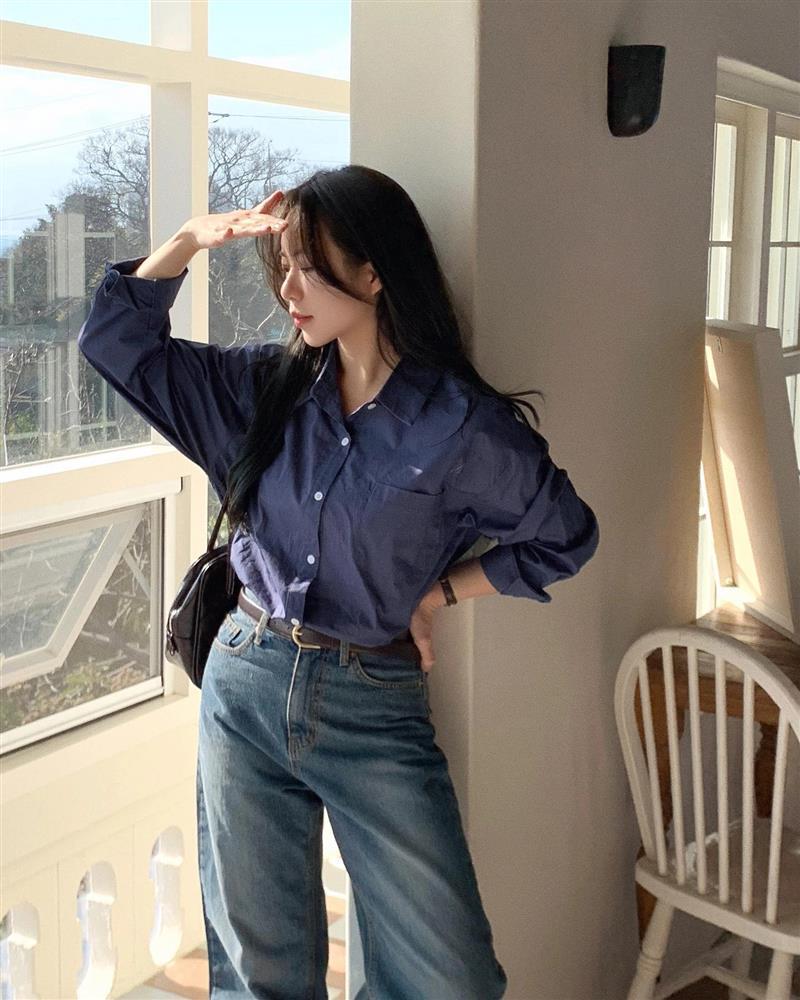 4 kiểu áo sơ mi hack dáng thon thả-4