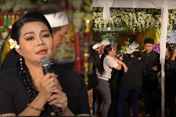 Ngọc Huyền ngất xỉu khi đêm cuối hát tiễn biệt NSƯT Vũ Linh-1