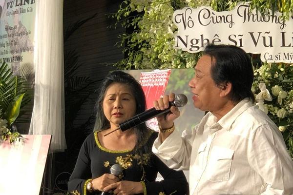 Ngọc Huyền ngất xỉu khi đêm cuối hát tiễn biệt NSƯT Vũ Linh-3