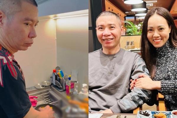 Vợ Công Lý khoe khoảnh khắc vui vẻ bên 2 con riêng của chồng-2