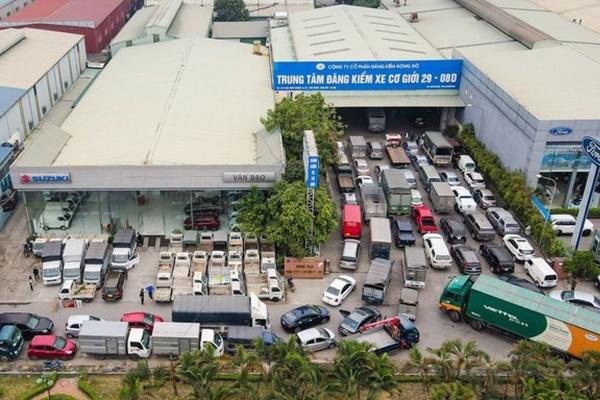 Hà Nội có 15 trung tâm đăng kiểm mở cửa phục vụ trong tuần này-2