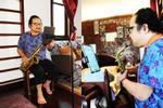 Saxophone Trần Mạnh Tuấn phục hồi thần kỳ, chơi nhạc trong ngày giỗ Trịnh-2