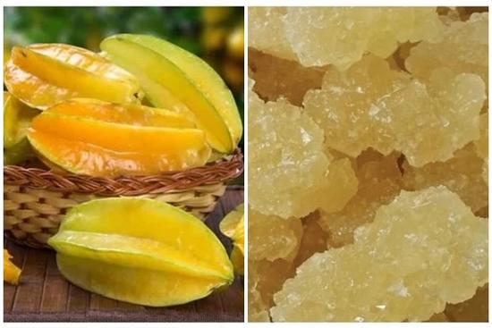 Khế chua ngâm đường phèn có tác dụng gì?