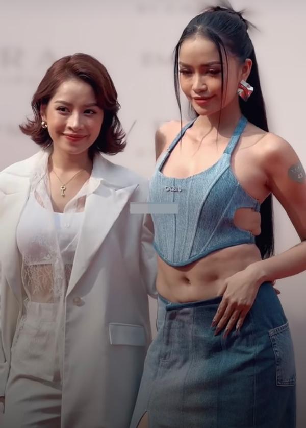 Ngọc Châu gây tranh cãi khi mặc trang phục khoe eo-2