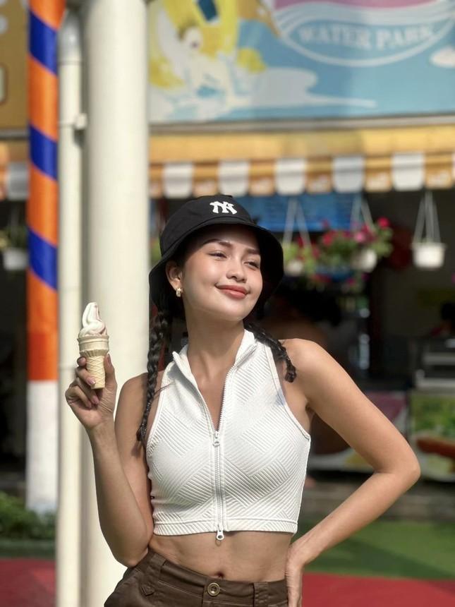 Hoa hậu Ngọc Châu lộ diện mạo xuống sắc qua cam thường-2