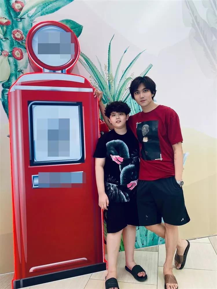Con trai Trương Quỳnh Anh mới 11 tuổi đã cao lớn vượt mẹ-8
