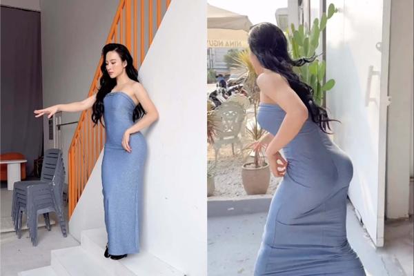 Angela Phương Trinh diện váy yếm khoe cơ tay cuồn cuộn-9