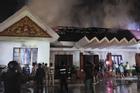 Hỏa hoạn tại cung điện hoàng gia hơn 100 tuổi ở Campuchia
