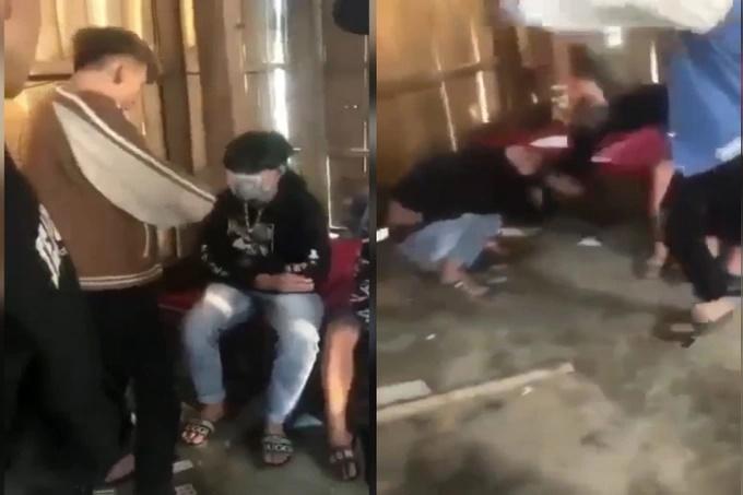 Clip: Nam sinh bị nhóm bạn cầm thanh gỗ vụt tới tấp vào đầu-2