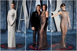 Loạt ảnh người đẹp 'mặc như không' ở tiệc hậu Oscar