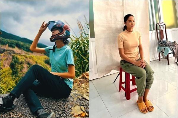 Hoa hậu 1m86 Bảo Ngọc được ví bản sao HHen Niê khi mặc đồ Ê-đê-5