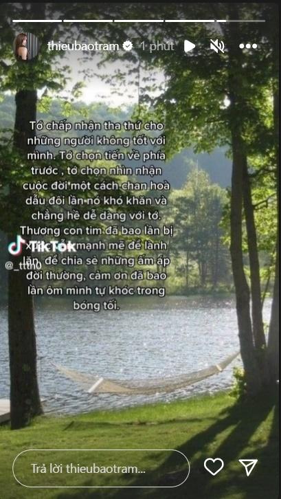 Thiều Bảo Trâm tha thứ cho người không tốt với mình-2