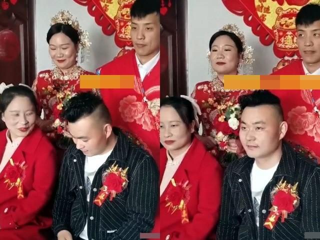 Chú rể trông già hơn cả bố vợ, nhìn sang cô dâu bất ngờ không kém-2