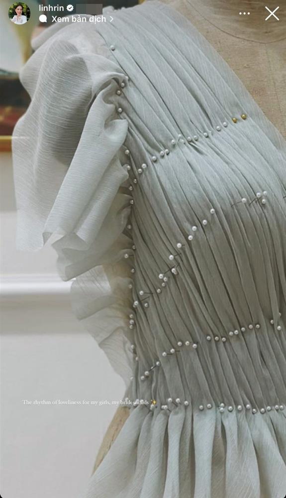 Linh Rin hé lộ trang phục phù dâu trong đám cưới với Phillip Nguyễn-2