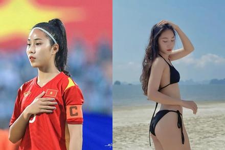 Nữ đội trưởng U20 Việt Nam sở hữu sắc vóc gây mê