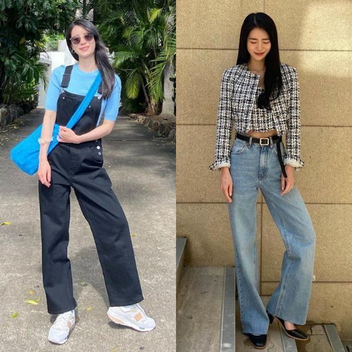 3 kiểu quần jeans ruột của Lim Ji Yeon, ai chân cong không nên bỏ qua-4